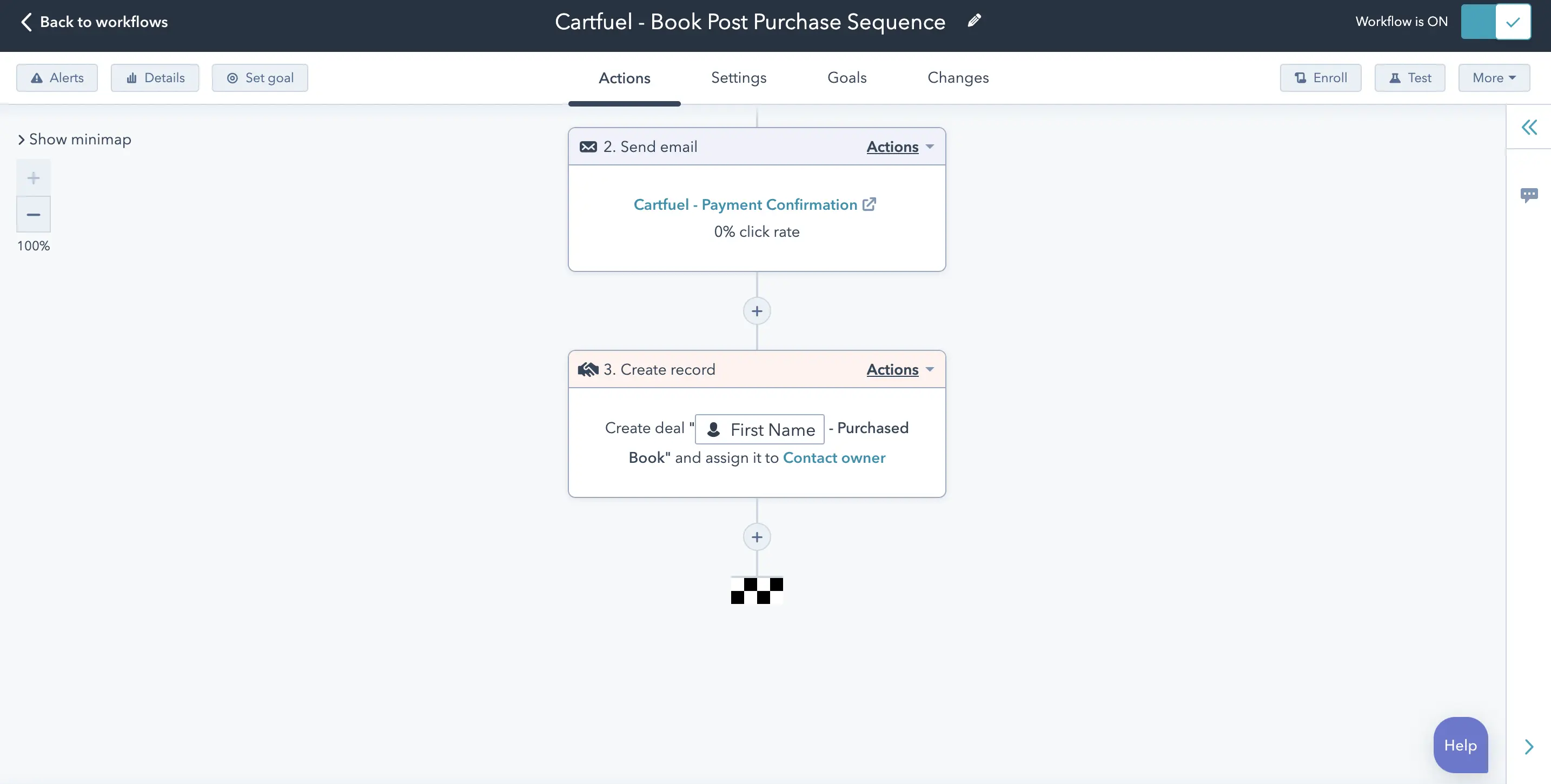 cartfuel-hubspot-deal-workflow