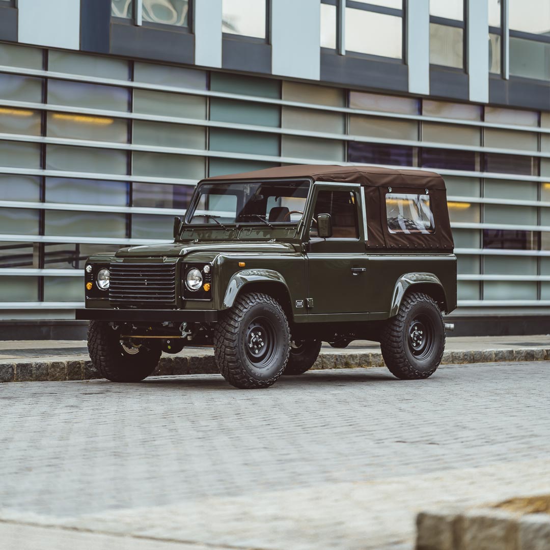 Black Olive Green Soft-Top