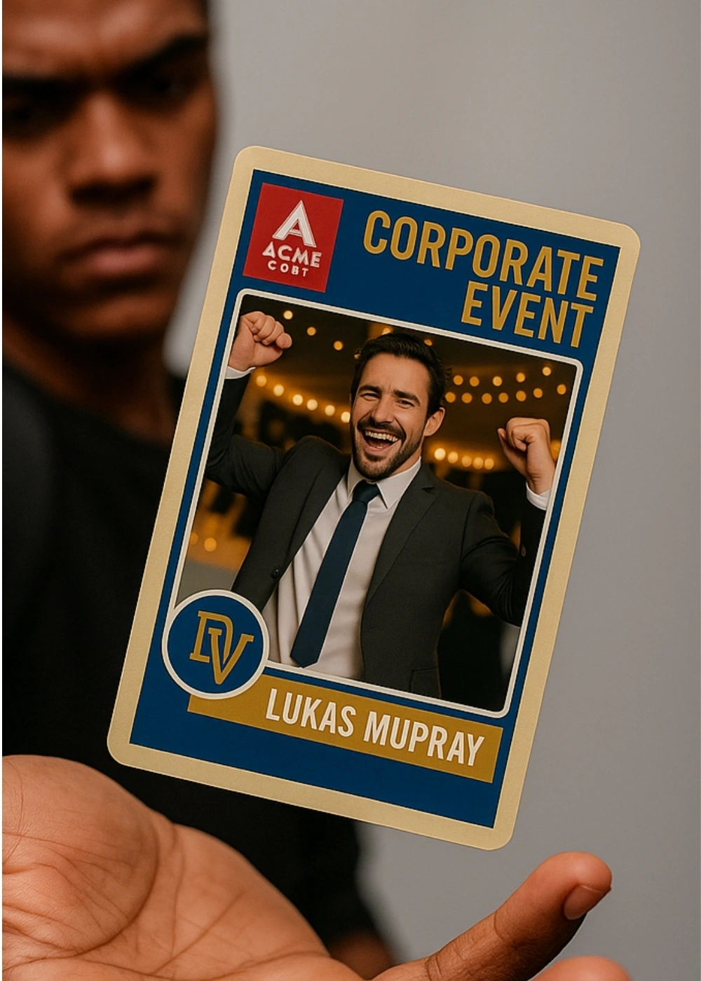 Four women dressed in glam outfits posing in black and white with oversized sunglasses and fun photo booth accessories