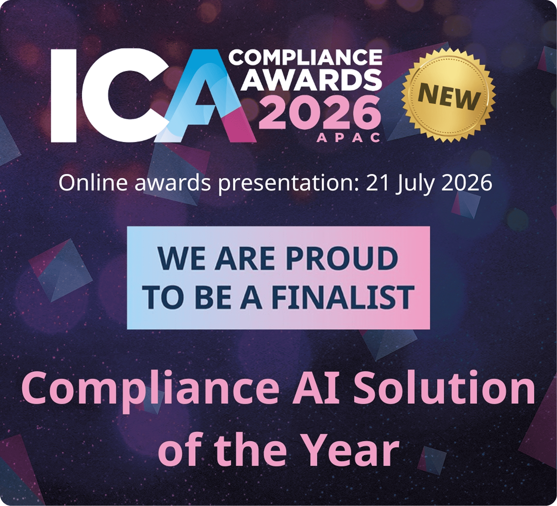ICA Compliance Awards 2026 APAC Finalist
