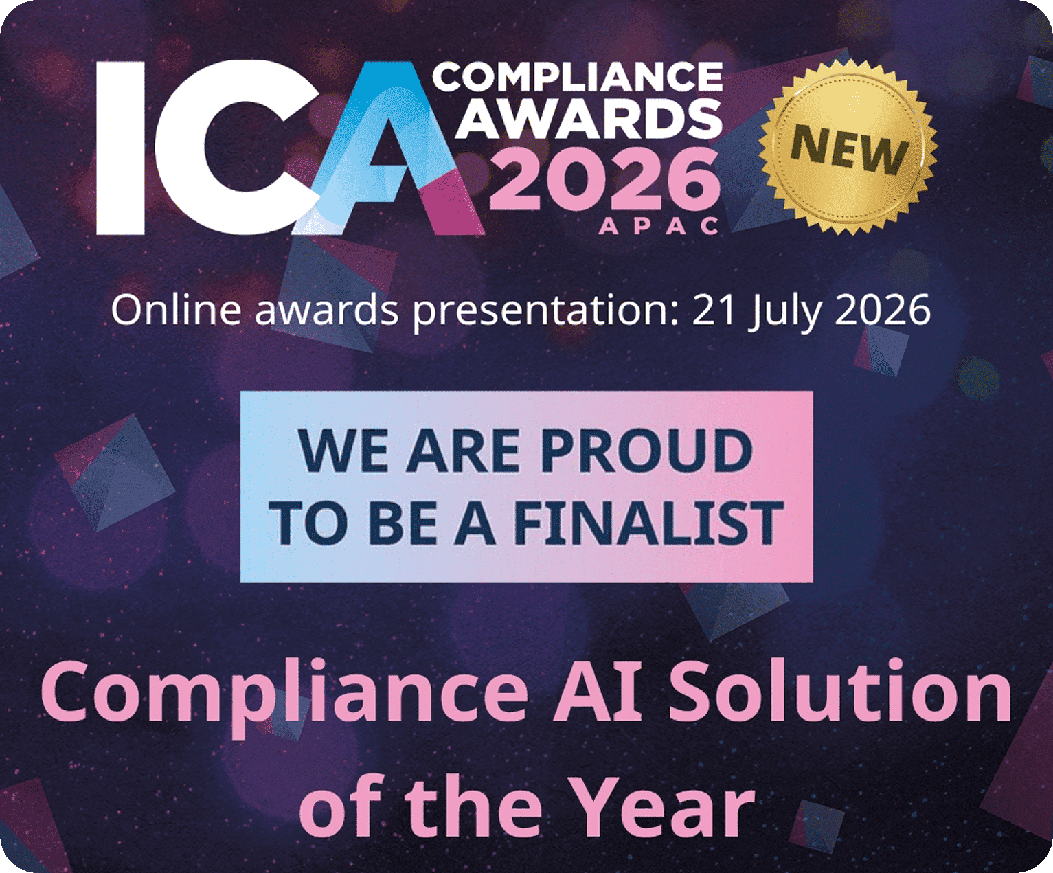 ICA Compliance Awards 2026 APAC Finalist