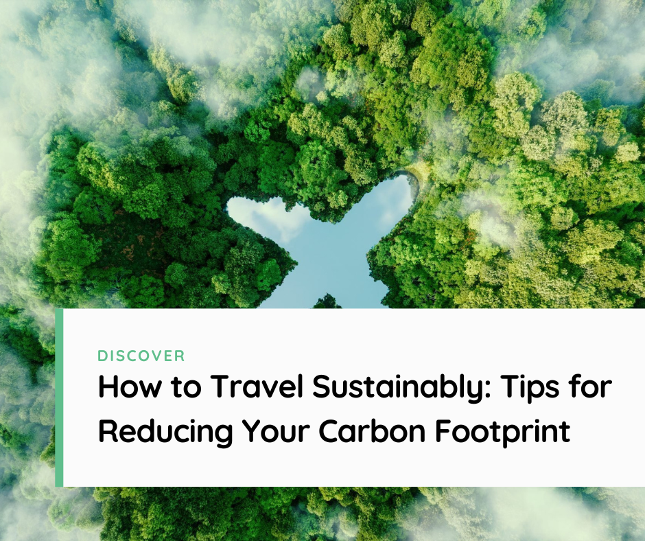 How to Travel Sustainably: Tips for Reducing Your Carbon Footprint