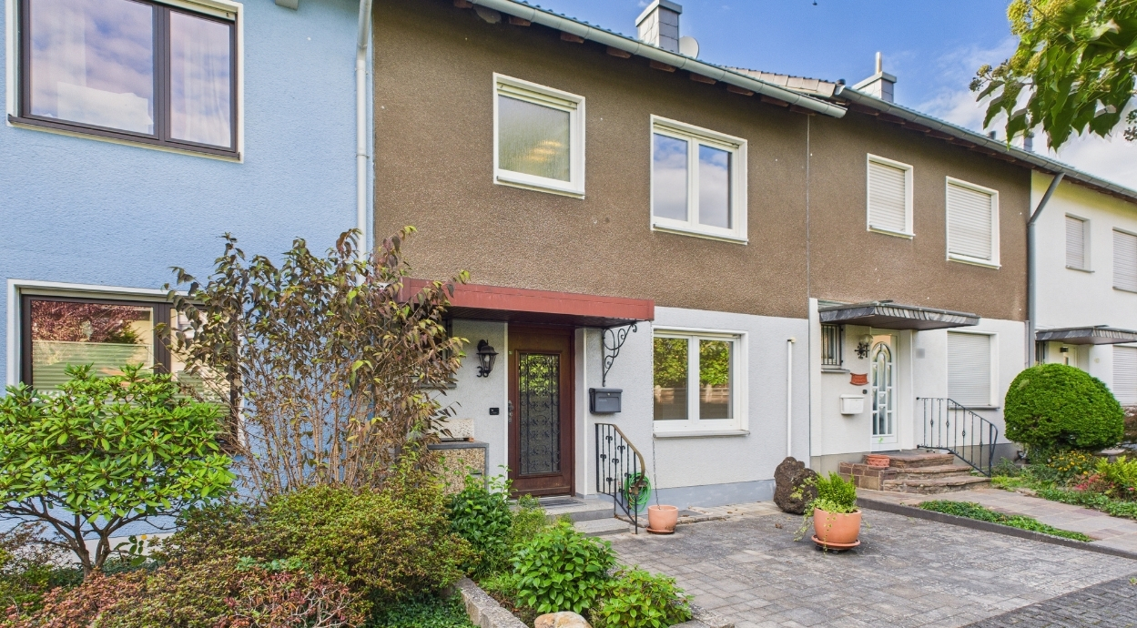 Gepflegtes Reihenhaus mit attraktivem West-Garten