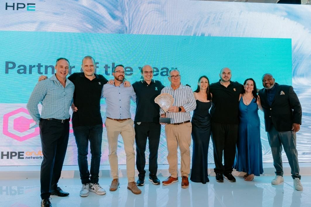 CGTech team recognised at HPE Aruba Networking awards event for enterprise network delivery