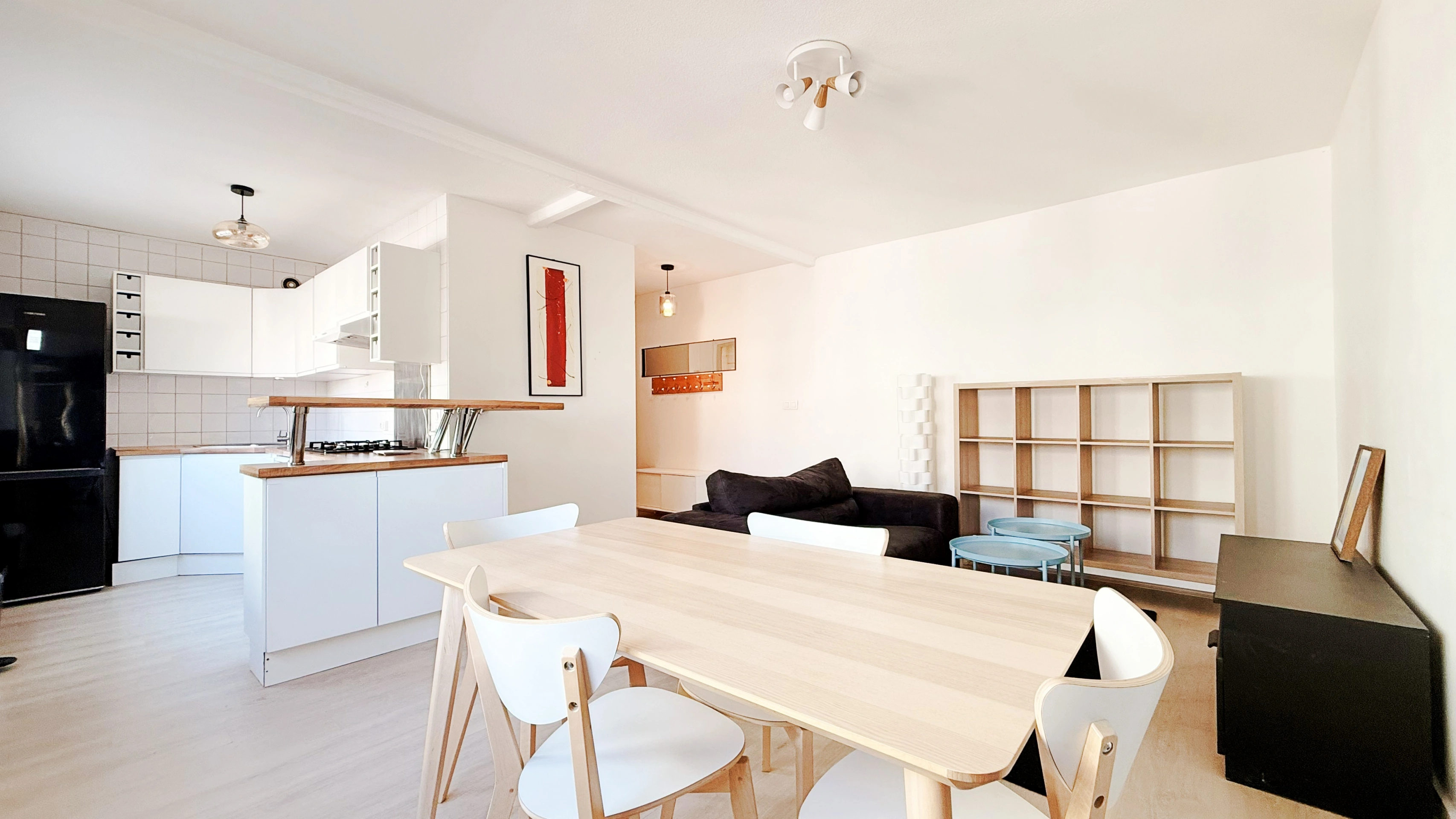 Appartement T2 meublé de 45 m² – Parking – Cave – Lyon 7 – Avenue Jean Jaurès