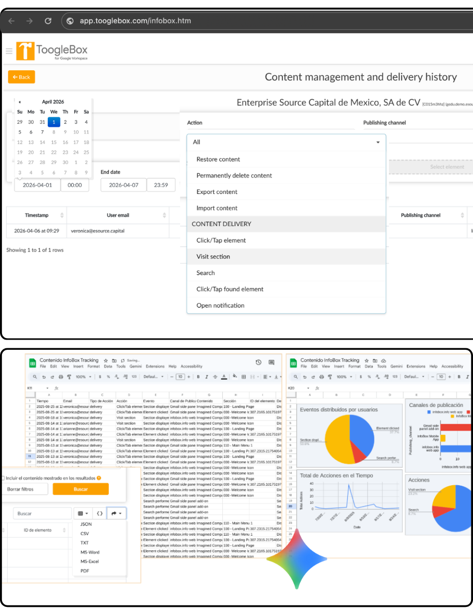 Tracking Engagement Module
