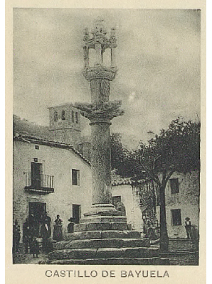 Fotografía de Castillo de Bayuela en 1916