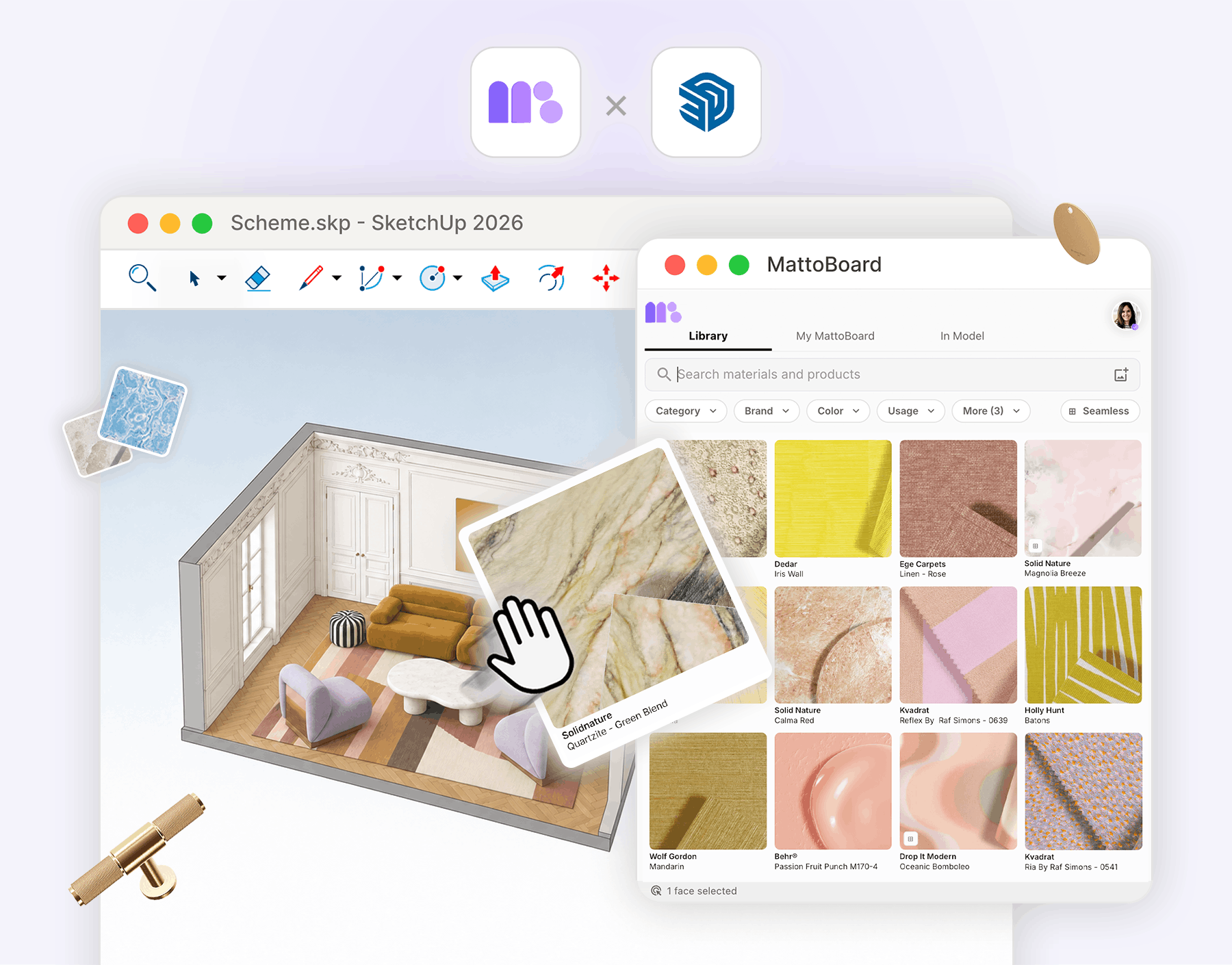 MattoBoard is now in SketchUp