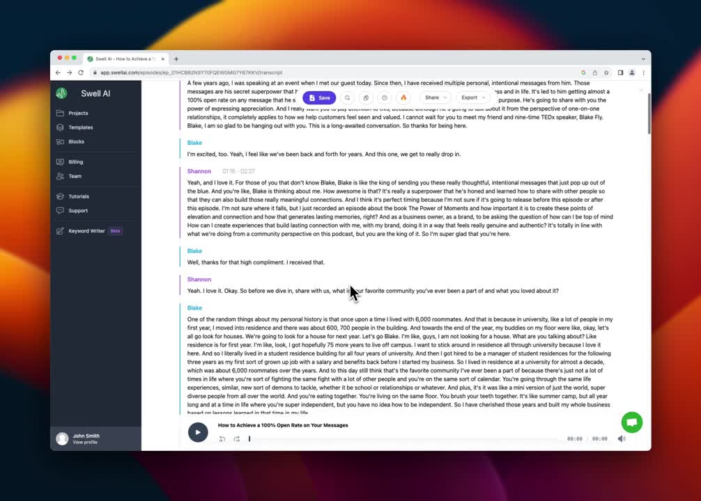 Swell AI video 1