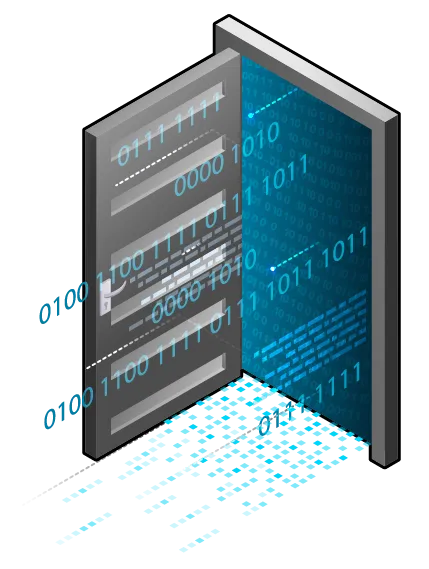 Zero Day Vulnerability Backdoor Illustration
