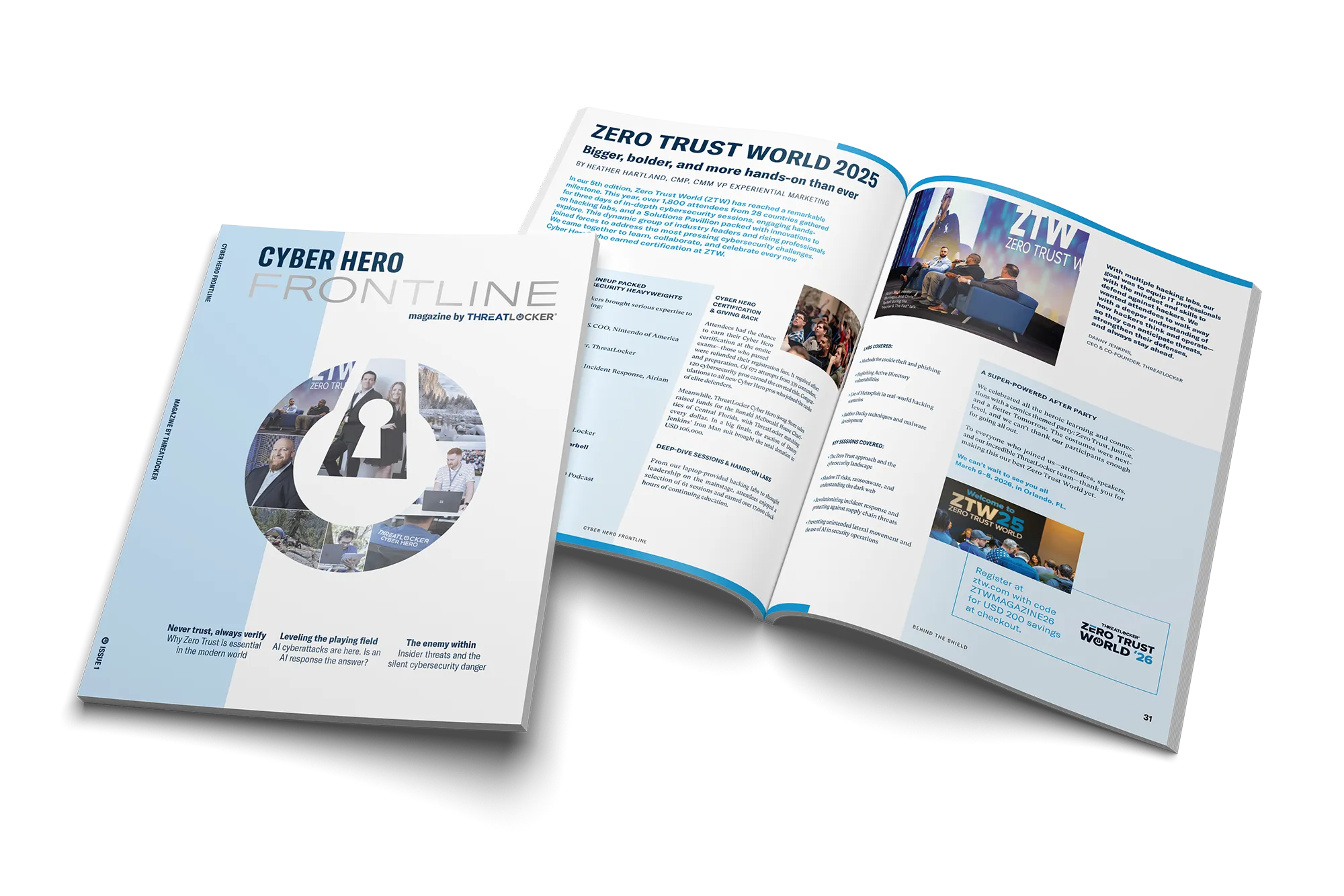 ThreatLocker Magazine: Issue #1 May 2025 cover