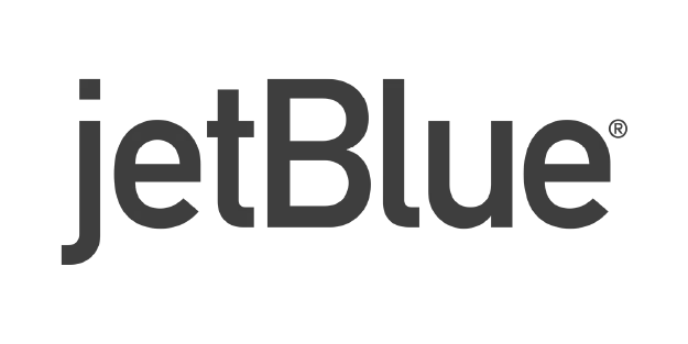 JetBlue logo - black and white