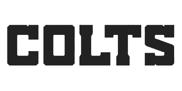 Indianapolis Colts logo - black and white