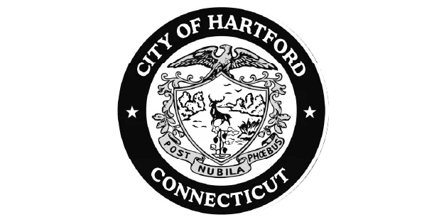City of Hartford, CT logo - black and white