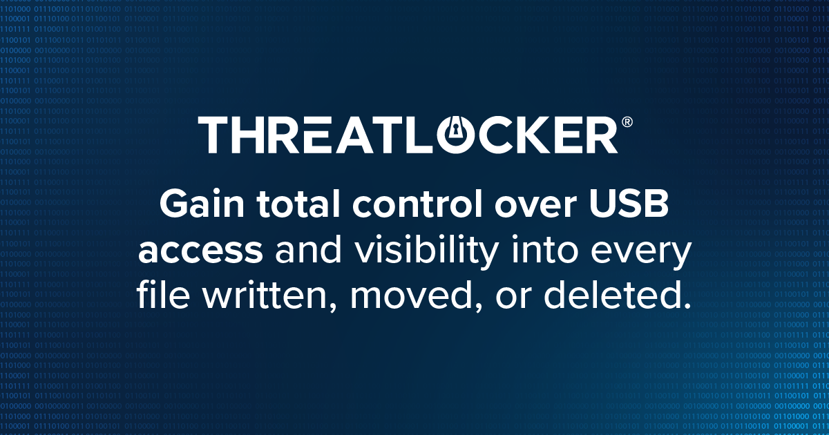 External storage device control | ThreatLocker Capabilities