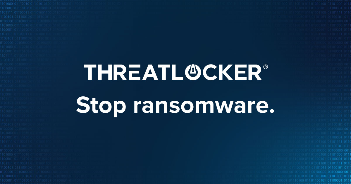 Stop Sign Ransomware Attack Stop ransomware | ThreatLocker Solutions