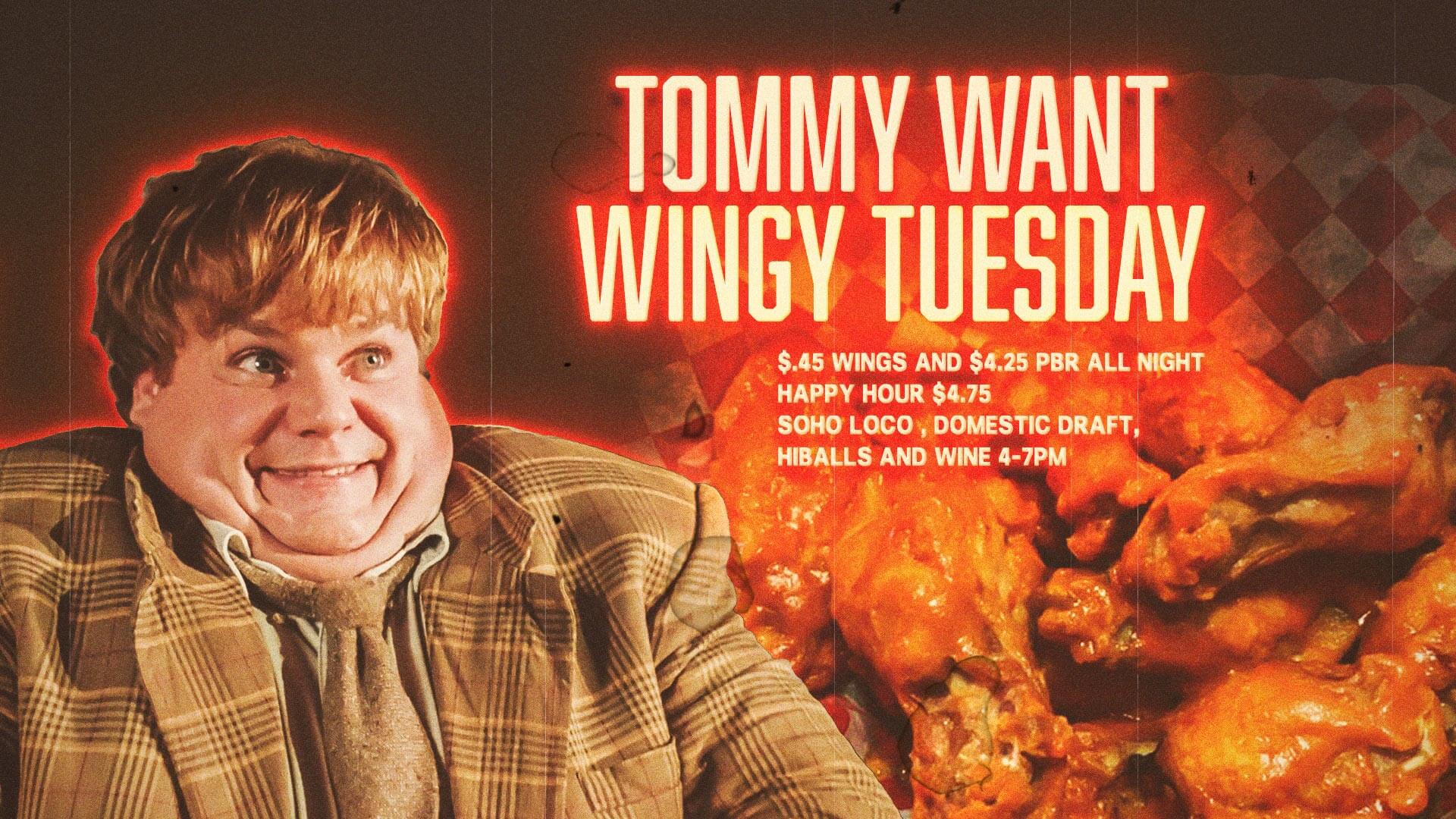 Soho wing poster