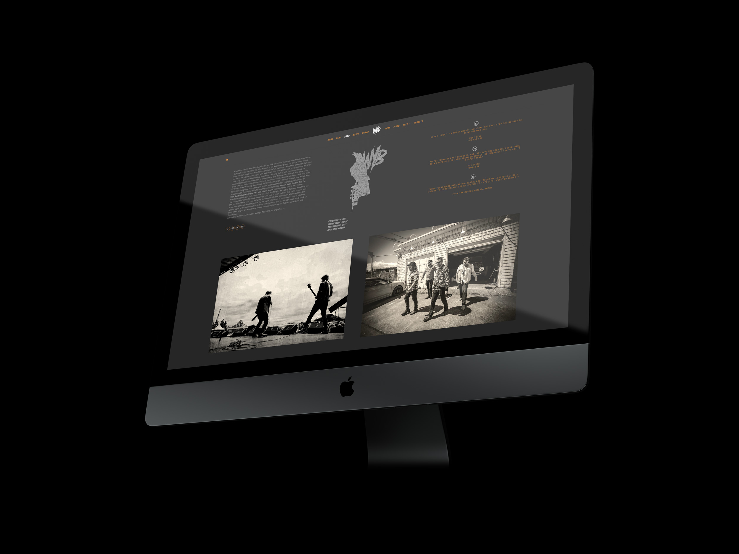 Wise Youngblood Website