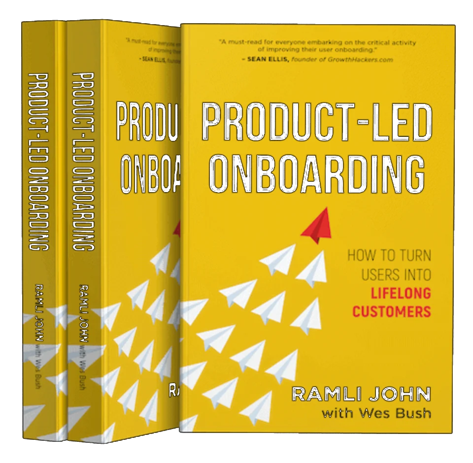 Product-Led Onboarding by Ramli John, foreword by Wes Bush