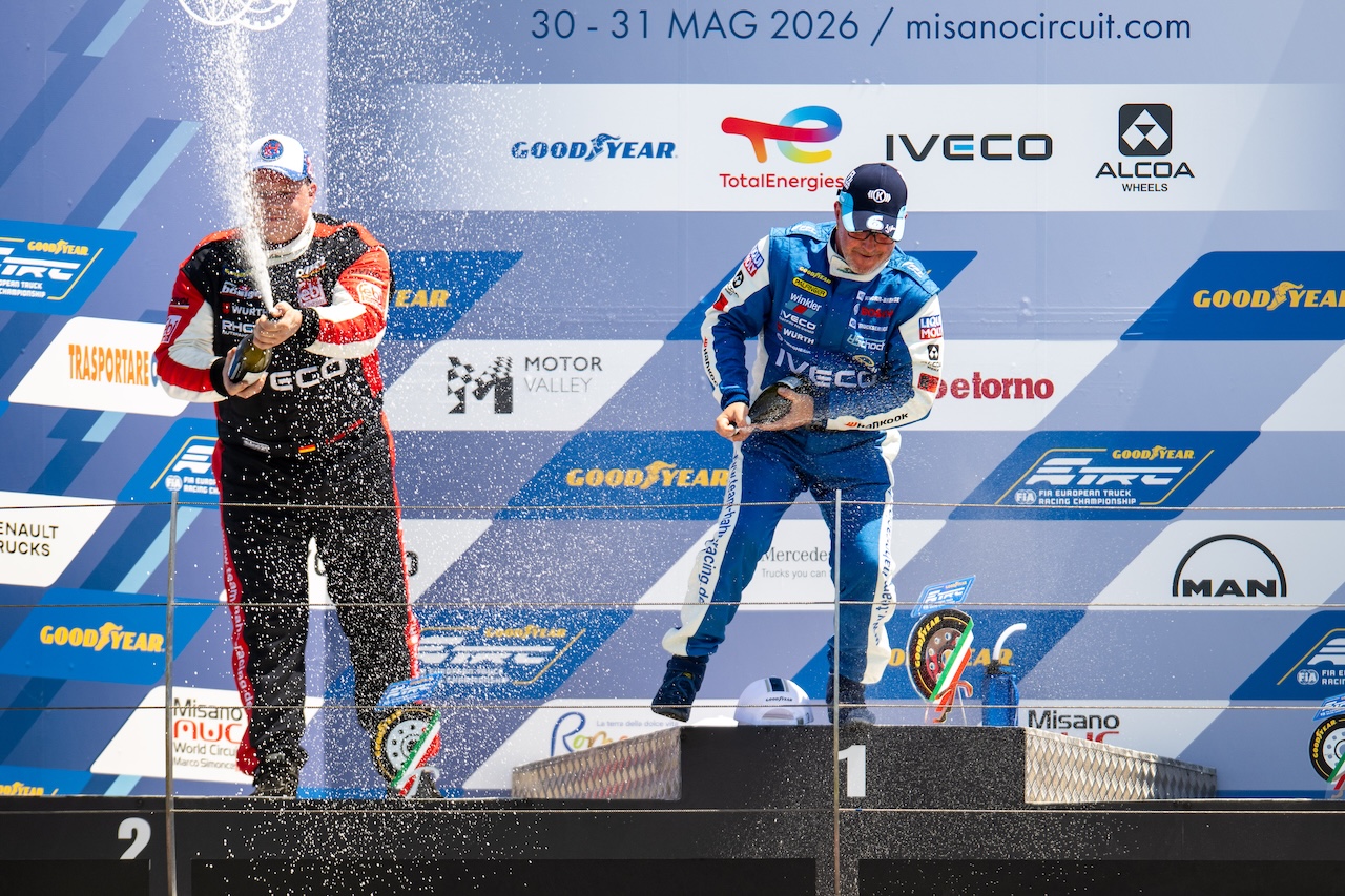 Race 3 flash report: Father beats son in Hahn family Goodyear FIA ETRC 1-2
