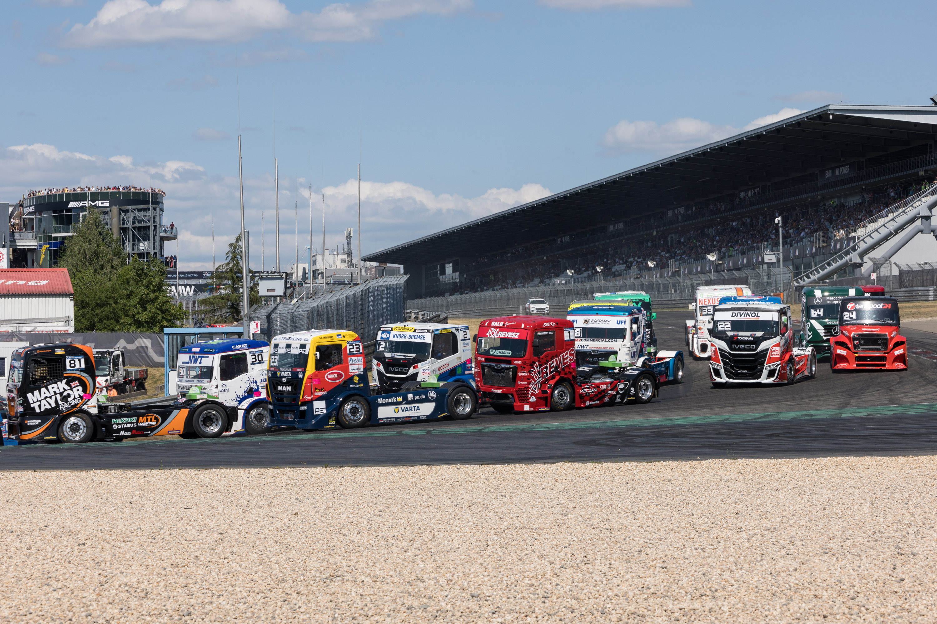 Goodyear FIA ETRC champion Kiss fights through the pack to win Race 4