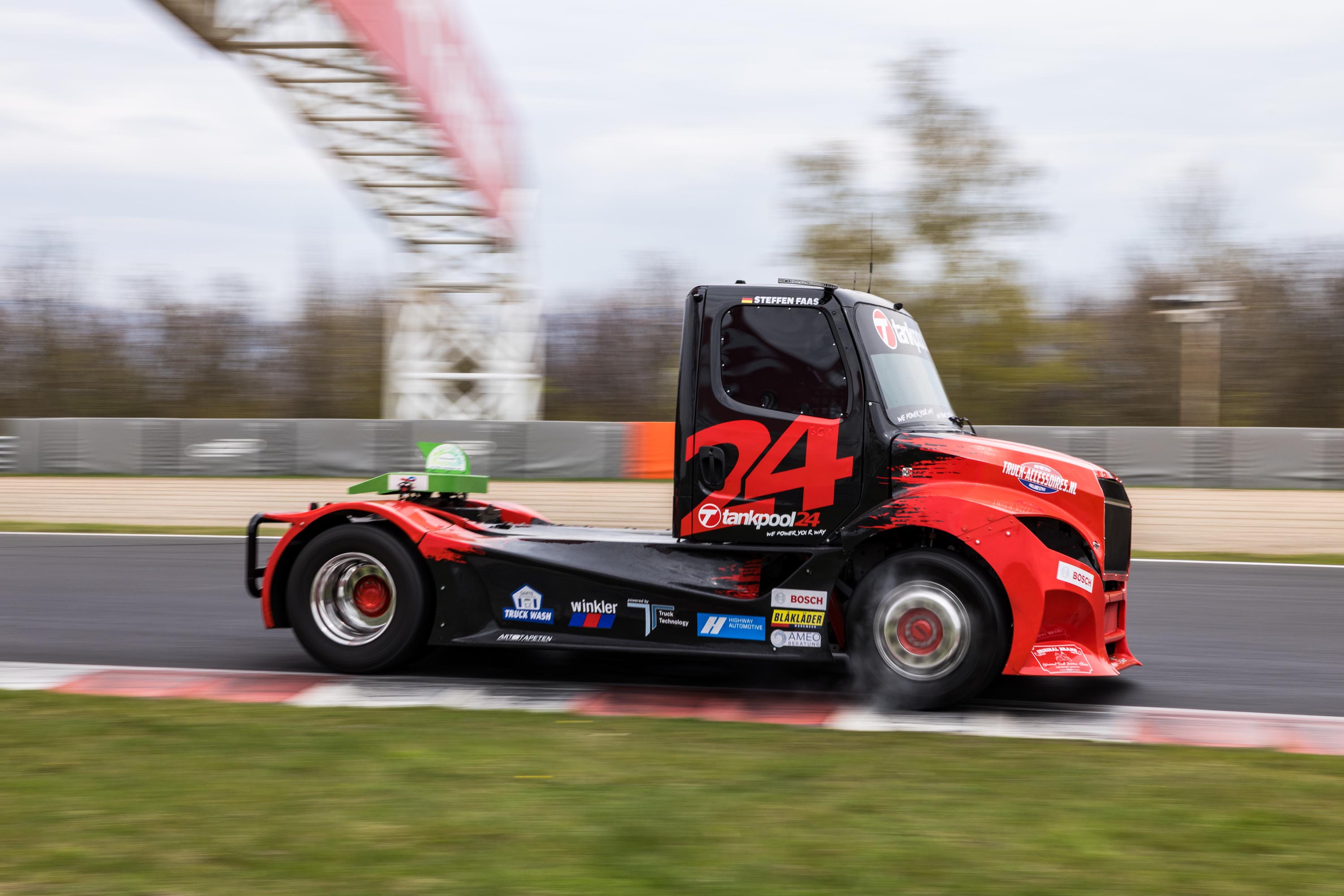 Eighteen embark on Goodyear FIA ETRC Most mission