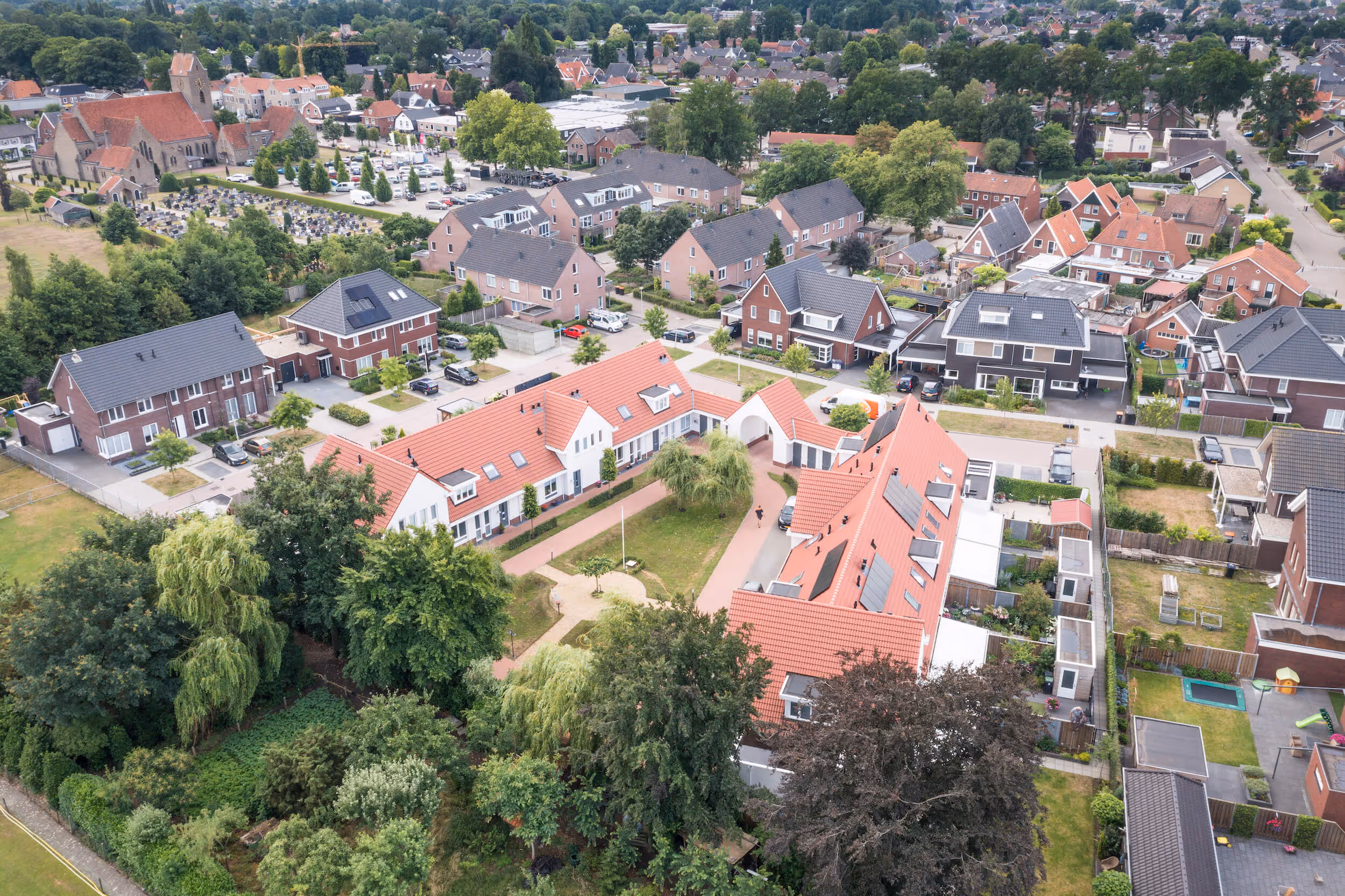 Afbeelding van een Knarrenhof in Haaksbergen.