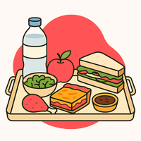 plateau repas