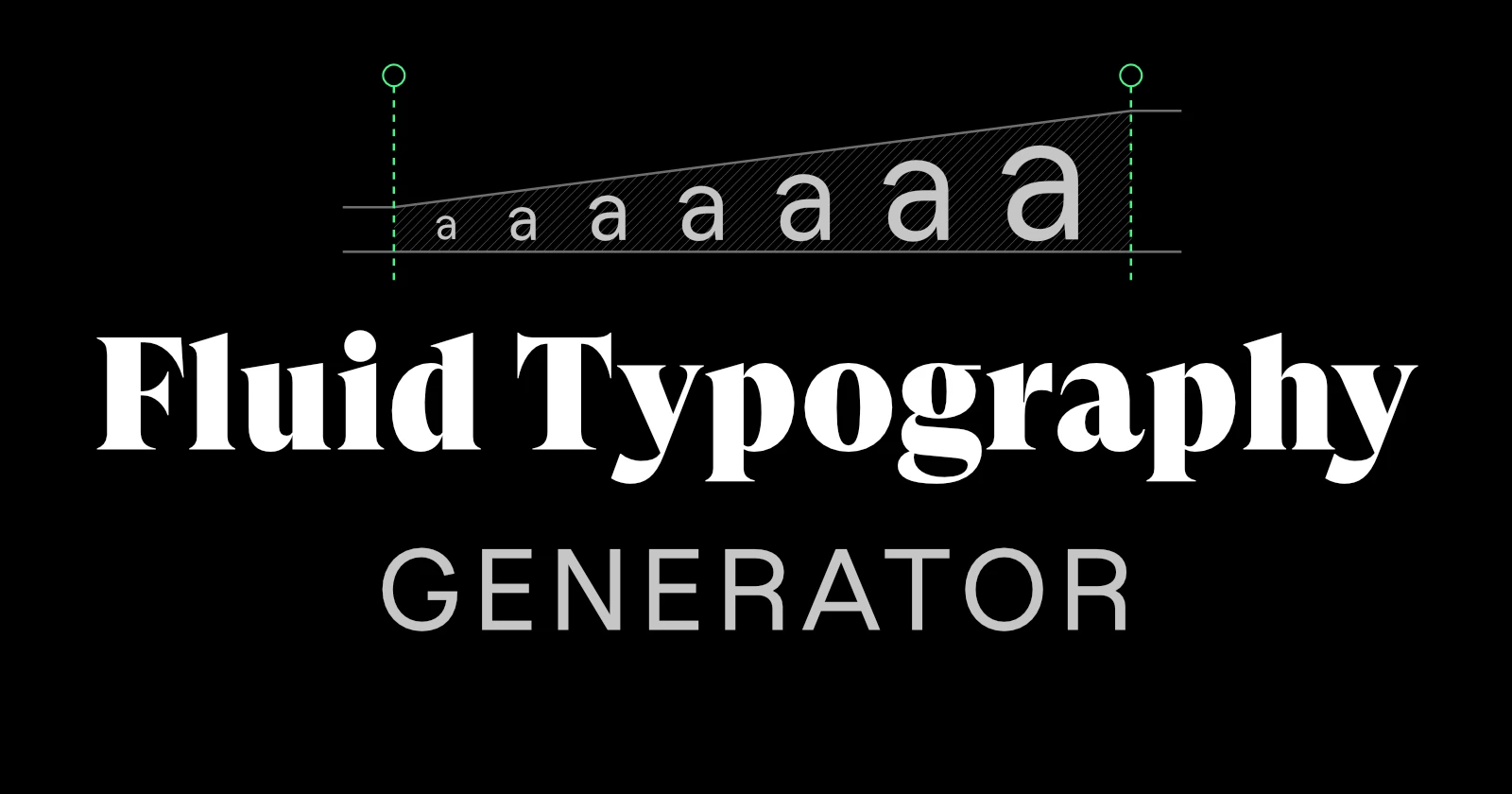 Fluid Typography Generator Logo