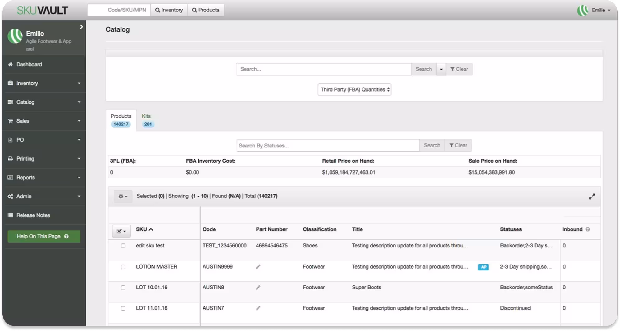 SkuVault Ecommerce Inventory Management Software