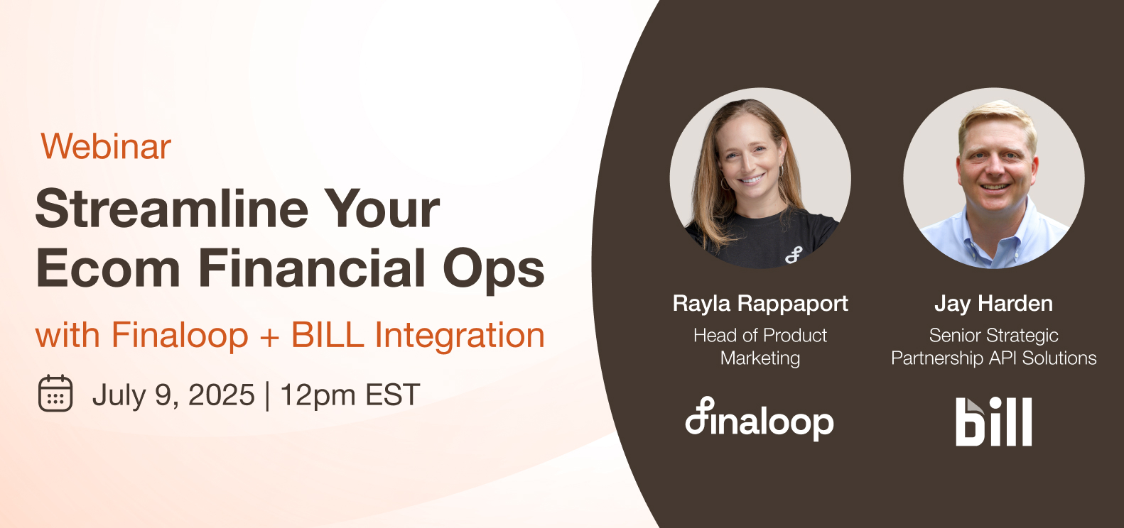 Streamline Your Ecom Financial Ops with Finaloop + BILL.com Integration