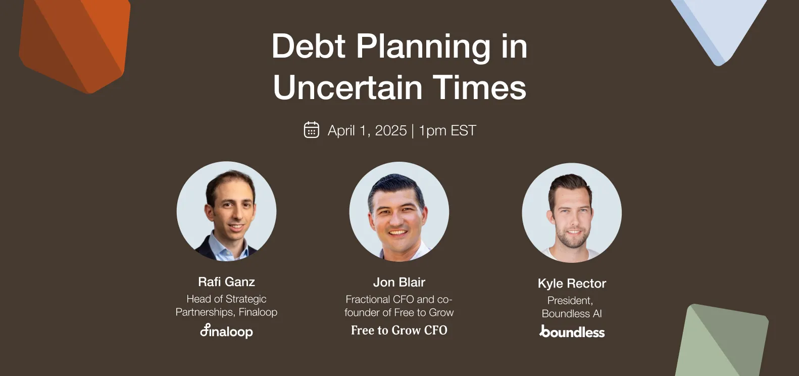 Debt Planning with Finaloop, Boundless & Free to Grow