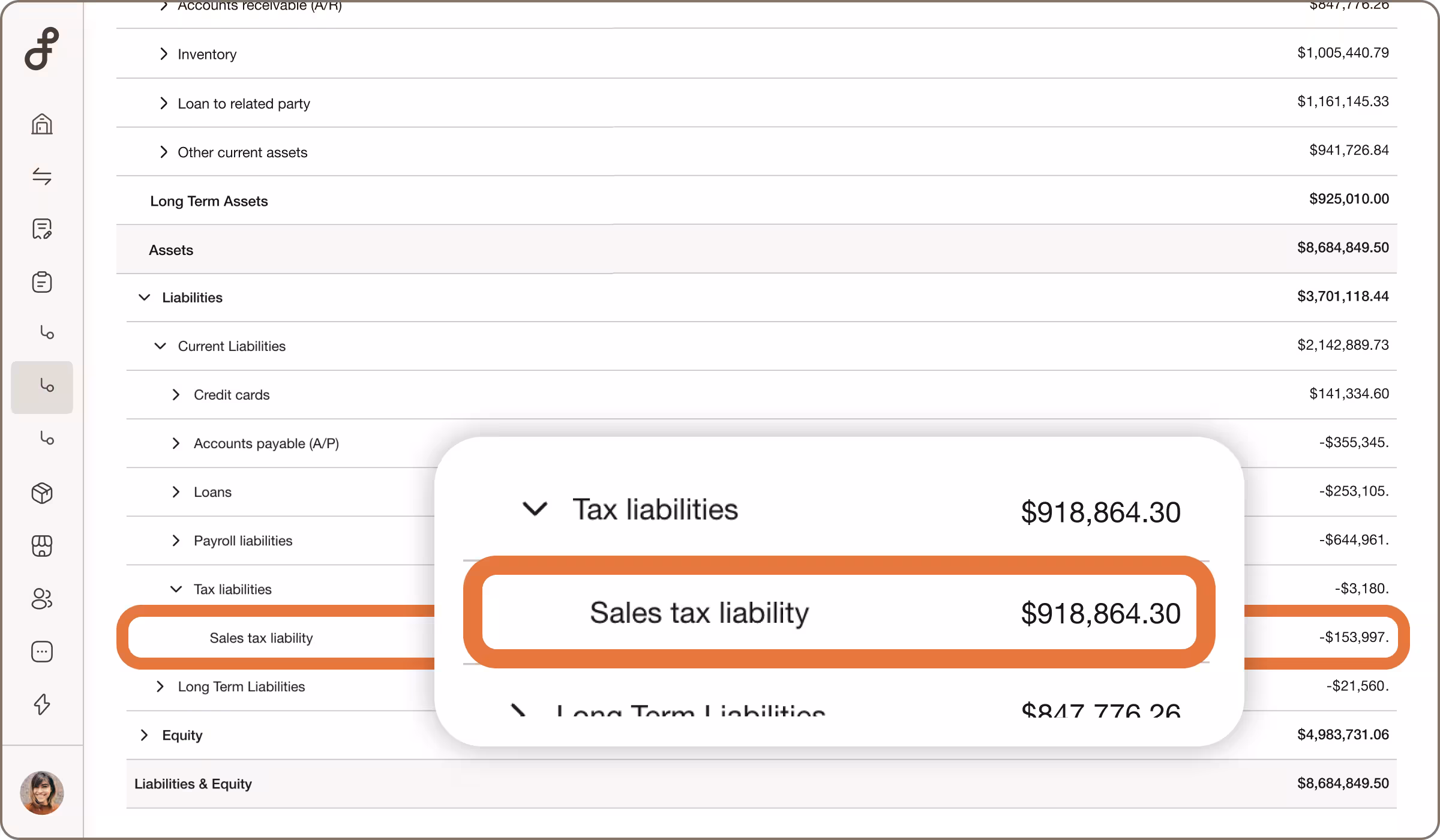 Sales Tax Liability