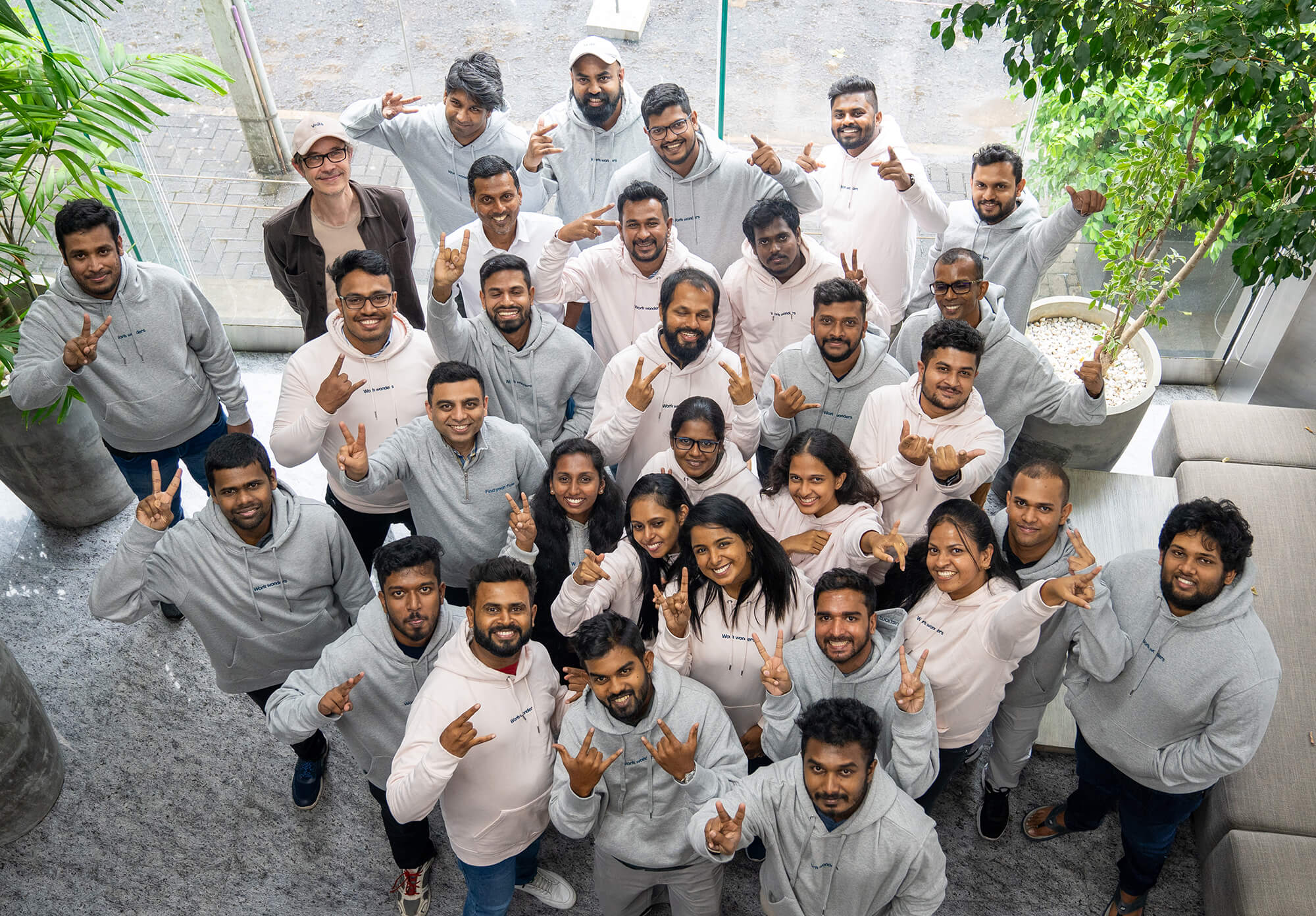 Oneflow team in Sri Lanka