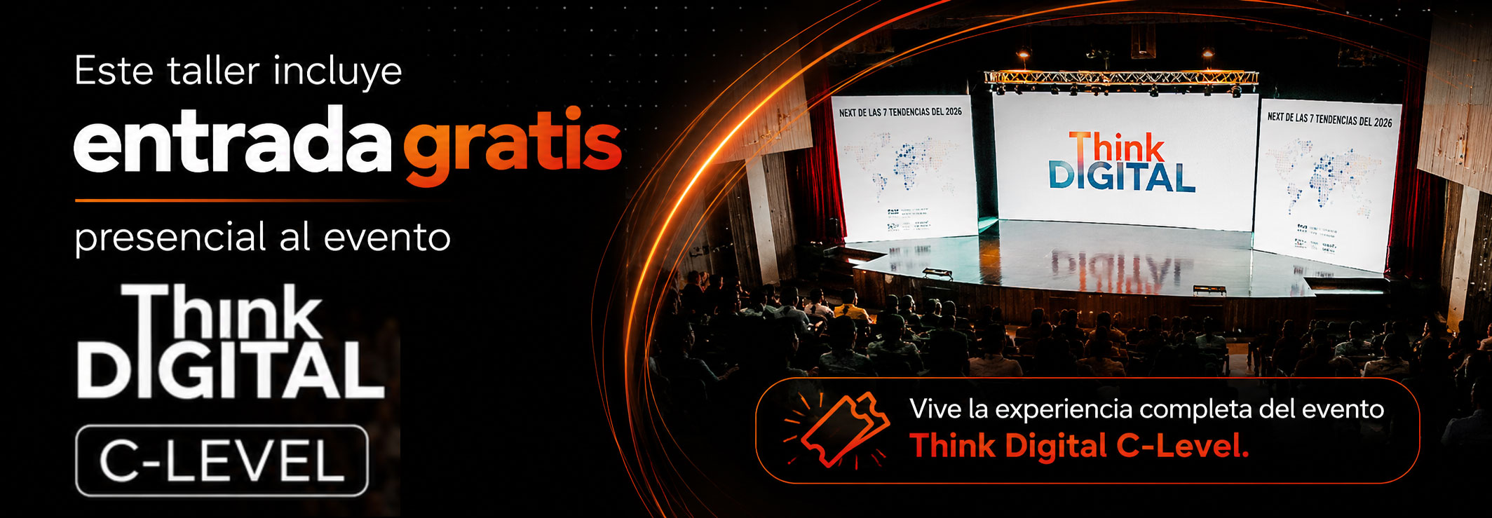 entrada gratis Think digital