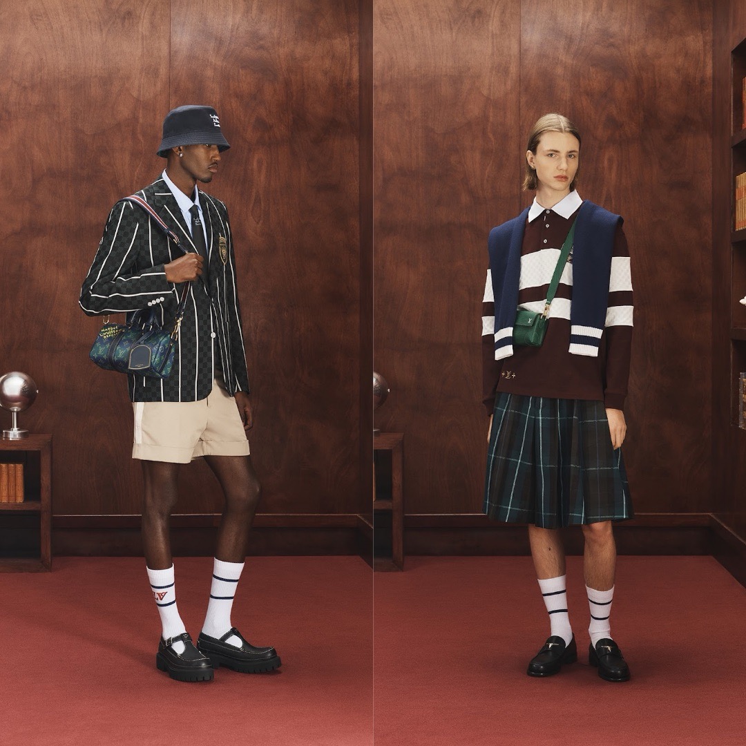 ⁠ ⁠Louis Vuitton’s Fall Men’s Capsule Blends Ivy Style with Pharrell’s Touch