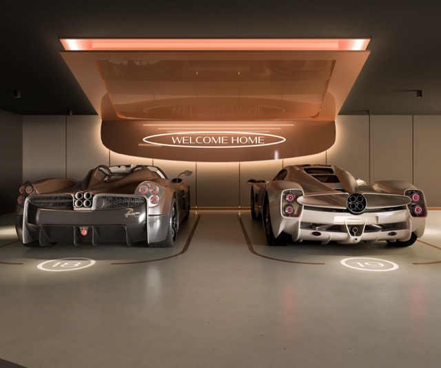 Pagani Residences Brings Art to Parking