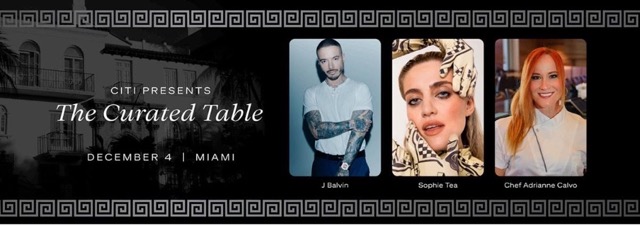Citi to Host Exclusive Dinner With J. Balvin at Former Versace Mansion