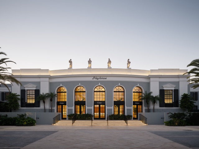 Cartier Opens Permanent Palm Beach Boutique in Historic Playhouse Building