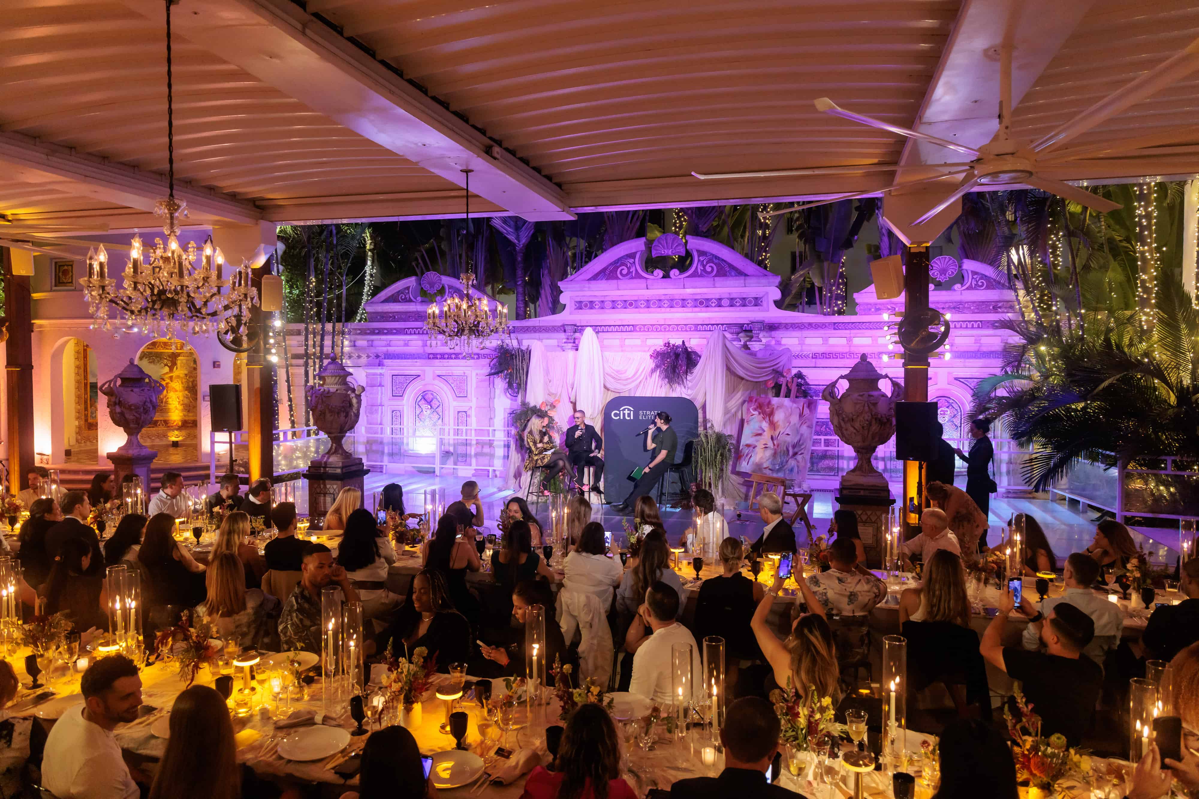 J Balvin, Chef Adrienne Calvo, and Sophie Tea Headline Citi and Mastercard’s Private Dinner at the Versace Mansion