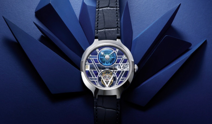 Louis Vuitton's stained-glass tourbillon watch
