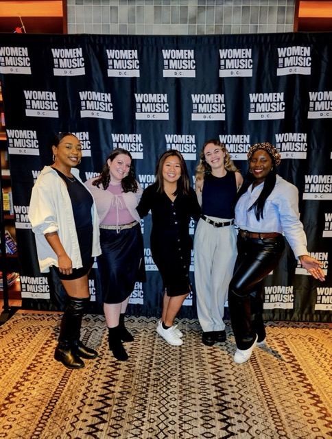 WIM DC Members at All Things Go Music Festival