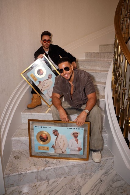 Romeo Santos and Prince Royce's "Dardos" Certified Gold in Spain, Hits #1 on Spotify
