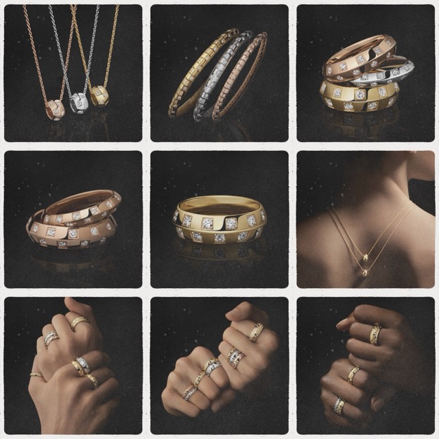 Louis Vuitton Expands Le Damier Jewelry Collection with Pink Gold