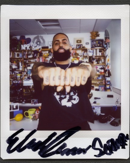 Eladio Carrión Lights Up Tiny Desk for Hispanic Heritage Month