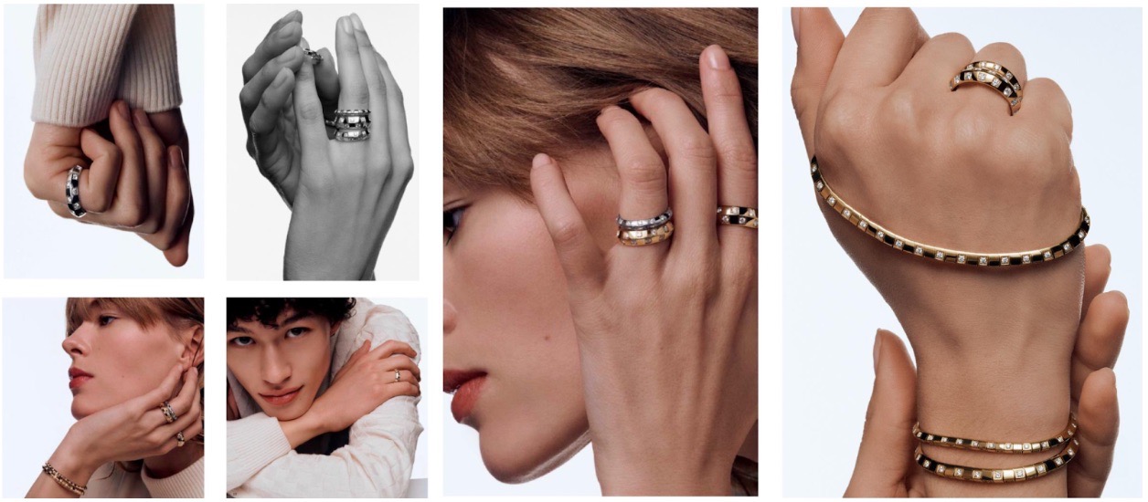 Louis Vuitton Launches "Le Damier de Louis Vuitton" Fine Jewelry Collection