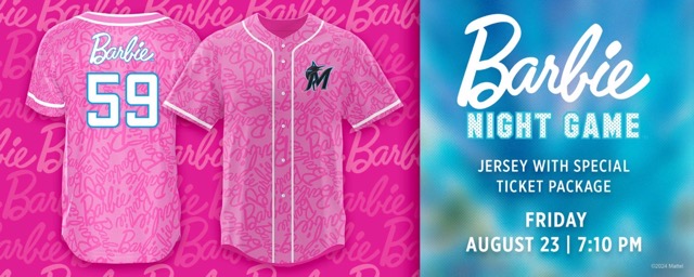 Experience Barbie Night at loanDepot Park with the Miami Marlins