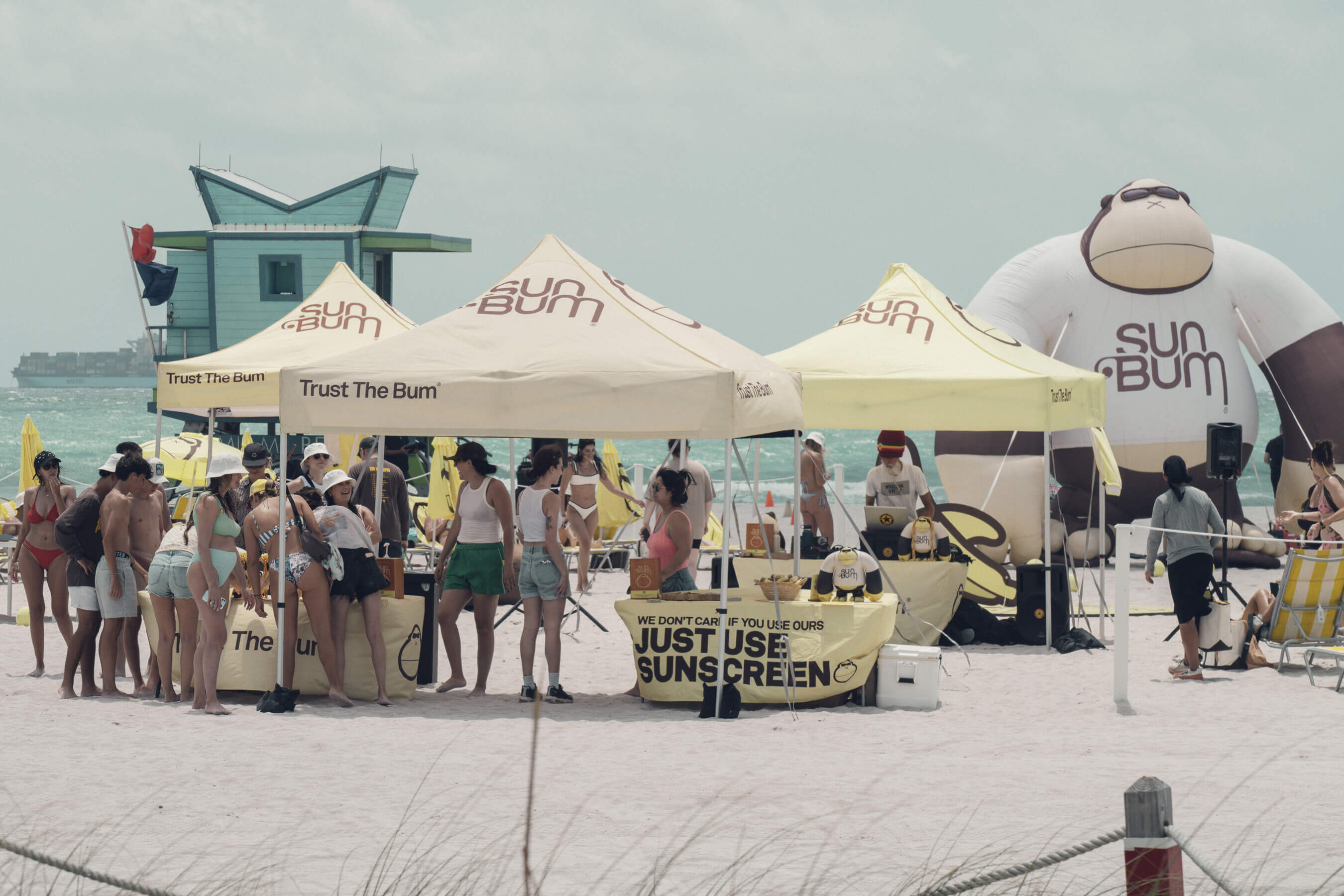 Sun Bum Expands Sun Safety Efforts with Largest Beach Hangout in Miami