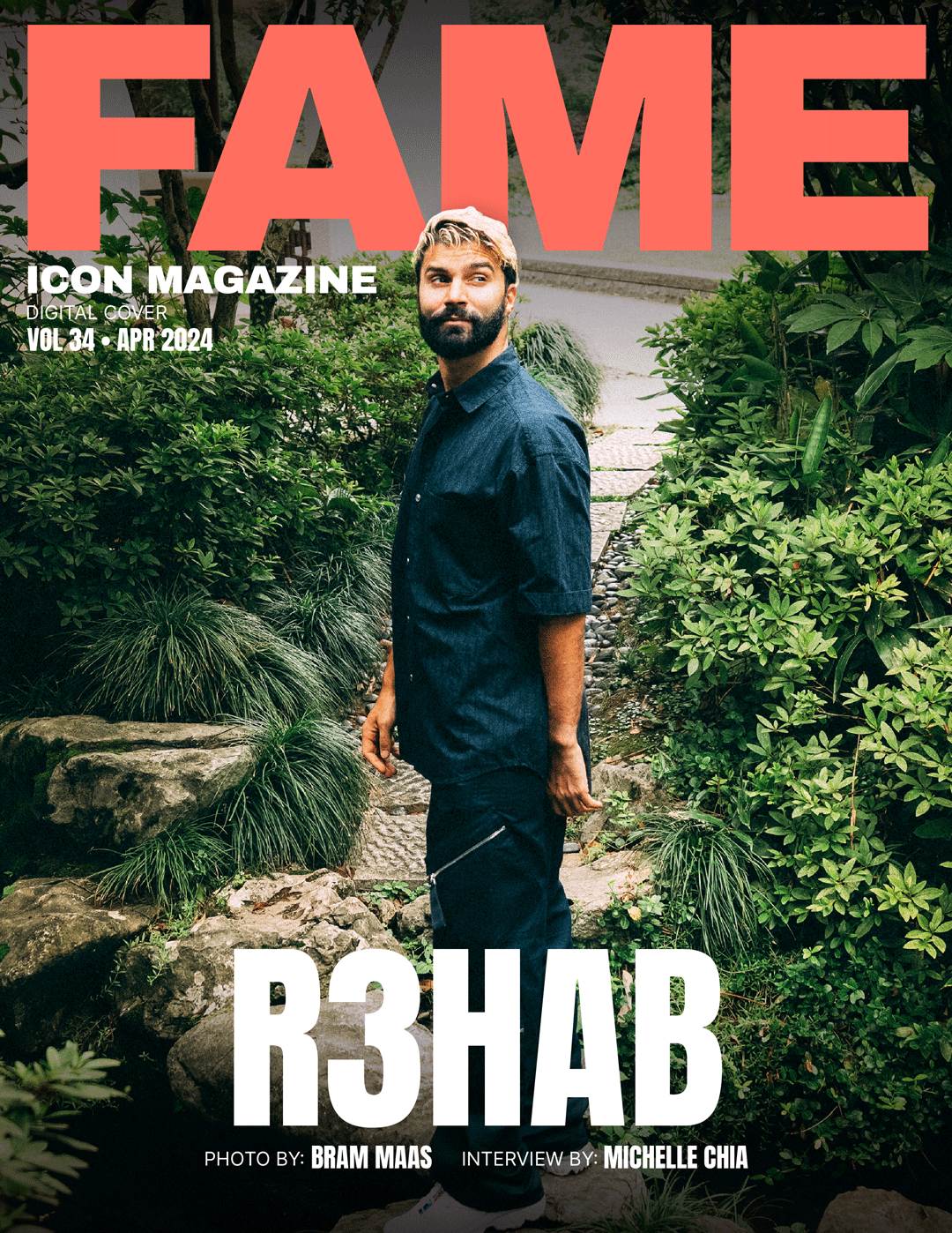 FAME MAGAZINE DIGITAL COVER: R3HAB Sets the Summer Ablaze with "Animal"