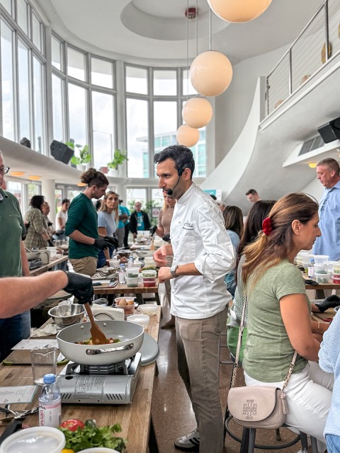 Chef Sam Gorenstein Leads Israeli Breakfast Masterclass at SOBEWFF